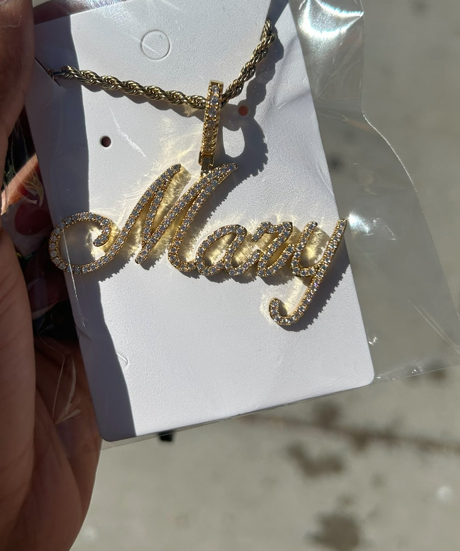 Custom "Luxe" Name Necklace