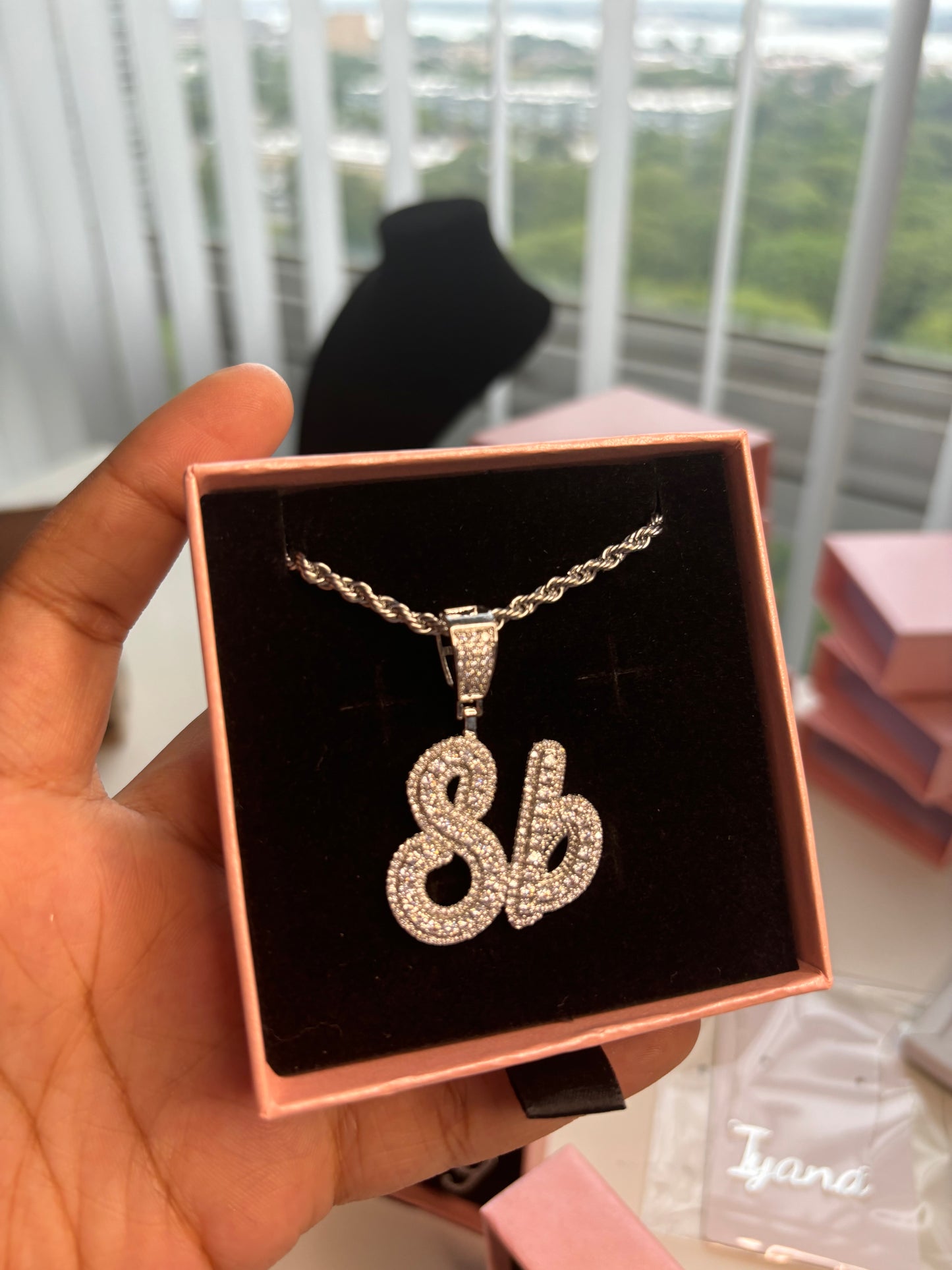 Custom "Icy" Name Necklace